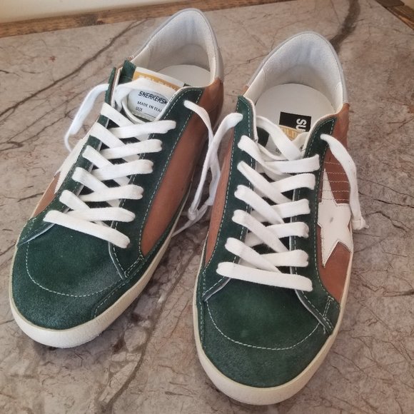 Golden Goose Shoes - Golden Goose Super-Star leather sneakers, size 10/40
